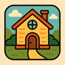 icon_food_house_retro icon preview