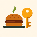 icon_food_key_flat_design icon preview