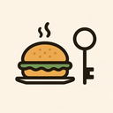 icon_food_key_minimalist icon preview