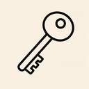 icon_food_key_outline icon preview