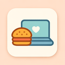 icon_food_laptop_flat_pastel icon preview