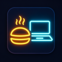 icon_food_laptop_glow_effect icon preview