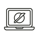 icon_food_laptop_minimal_outline icon preview