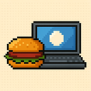 icon_food_laptop_pixel_art icon preview