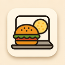 icon_food_laptop_rounded icon preview