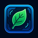 icon_food_leaf_futuristic icon preview