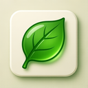 icon_food_leaf_glassy icon preview