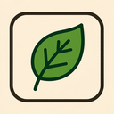 icon_food_leaf_iconic icon preview