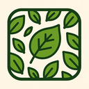 icon_food_leaf_organic_pattern icon preview