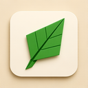 icon_food_leaf_origami icon preview