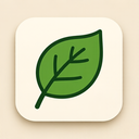 icon_food_leaf_rounded icon preview