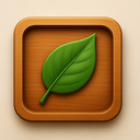 icon_food_leaf_wooden icon preview