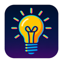 icon_food_light_bulb_digital_glitch icon preview