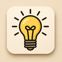 icon_food_light_bulb_elegant icon preview