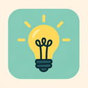 icon_food_light_bulb_flat_pastel icon preview