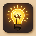 icon_food_light_bulb_glow_effect icon preview