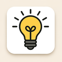 icon_food_light_bulb_minimalist icon preview