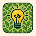 icon_food_light_bulb_organic_pattern icon preview