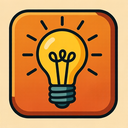 icon_food_light_bulb_retro icon preview