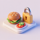 icon_food_lock_3d_isometric icon preview