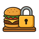 icon_food_lock_cartoon icon preview