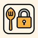 icon_food_lock_geometric icon preview