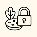 icon_food_lock_line_art icon preview