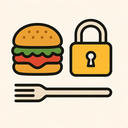 icon_food_lock_thin icon preview