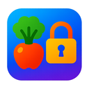icon_food_lock_vibrant_colors icon preview