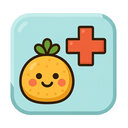 icon_food_medical_cross_cartoon icon preview