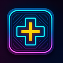 icon_food_medical_cross_cyberpunk icon preview