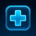 icon_food_medical_cross_futuristic icon preview