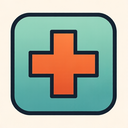 icon_food_medical_cross_geometric icon preview
