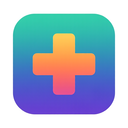 icon_food_medical_cross_gradient icon preview
