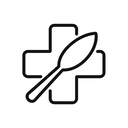 icon_food_medical_cross_line_art icon preview