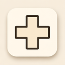 icon_food_medical_cross_minimalist icon preview