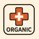 icon_food_medical_cross_organic icon preview