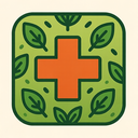 icon_food_medical_cross_organic_pattern icon preview