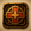 icon_food_medical_cross_steampunk icon preview