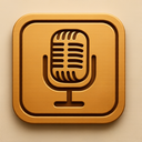 icon_food_microphone_embossed icon preview