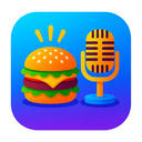 icon_food_microphone_vibrant_colors icon preview