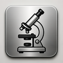 icon_food_microscope_metallic icon preview