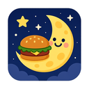 icon_food_moon_cartoon icon preview