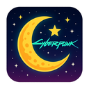 icon_food_moon_cyberpunk icon preview