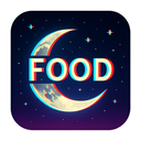 icon_food_moon_digital_glitch icon preview