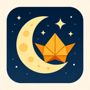 icon_food_moon_origami icon preview