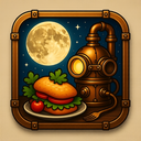 icon_food_moon_steampunk icon preview