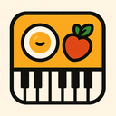 icon_food_piano_bold icon preview