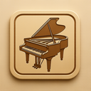 icon_food_piano_embossed icon preview