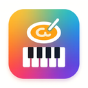 icon_food_piano_gradient icon preview